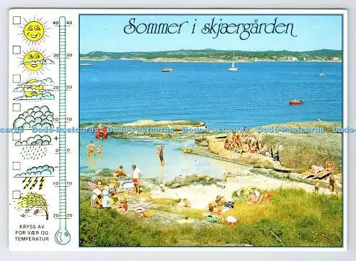 D338447 Sommer i Skjaegarden. Normann