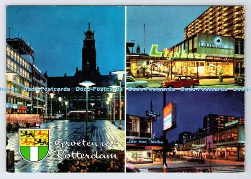 D336542 Groeten Uit Rotterdam. C. J. Smout. Multi View