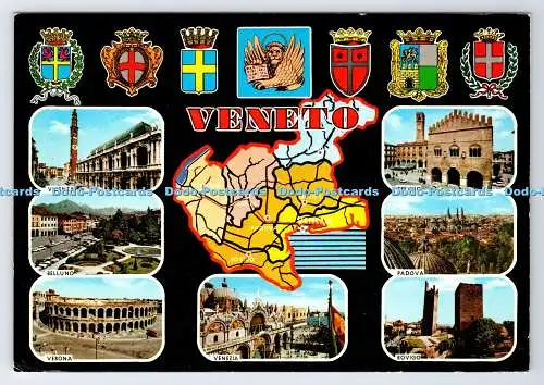 D336606 Venetien. Padua. Rotalcolor. Multi View