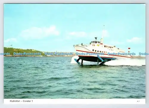 D336617 Tragflächenboot Condor 1. Guernsey Press. E. T. W. Dennis. Scarborough