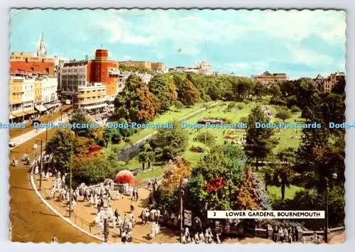D338553 Bournemouth. Untere Gärten. Dearden und Wade. 1961