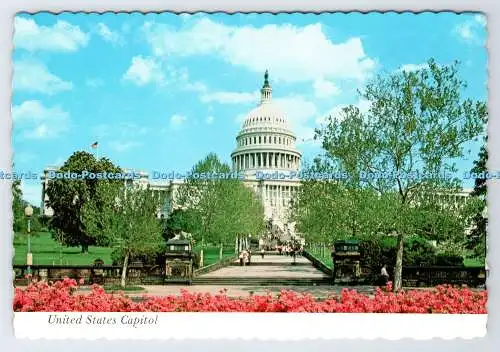 D336631 United States Capitol. Silberne Souvenirverkauf. Washington Our Nation Ca