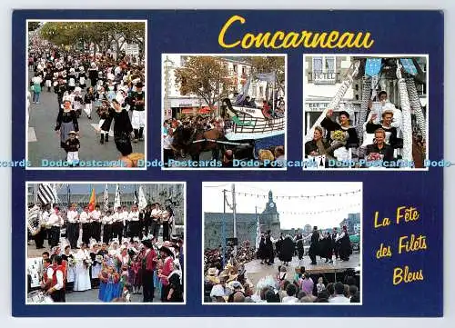D338563 Concarneau. La Fete des Filets Bleus. Wagenheber. Multi View