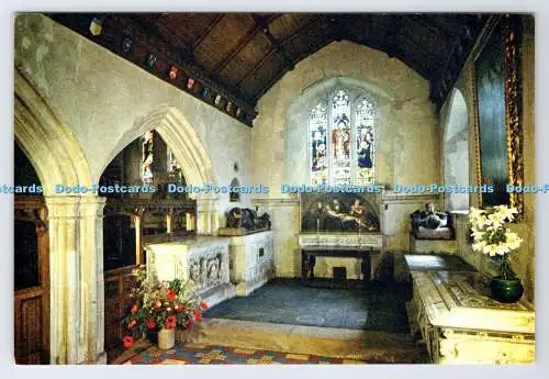 D338598 I.W. Brading. Kirche St. Marien. The Oglander Chapel. J. Arthur Dixon. Ne