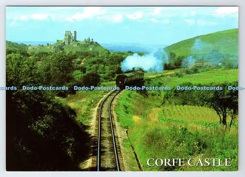 D336692 Corfe Castle. Dorset. J. Salmon. Sevenoaks. Kent