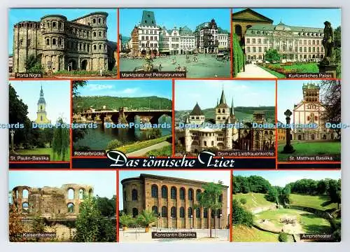 D338625 Das Romische Trier. St. Paulin Basilika. Cramers. Cekade. Multi View
