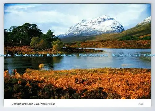 D338626 Wester Ross. Liathach und Loch Clair. Whiteholme. Dundee. A Hail Caledon