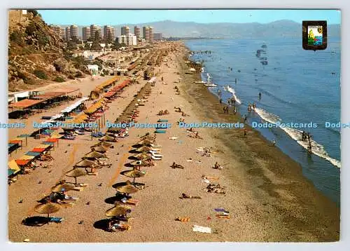 D336704 Torremolinos. Costa del Sol. Strand La Roca. Fisa. Dominguez