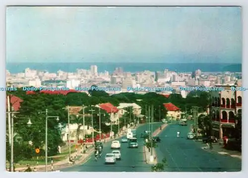 D338636 Durban. Eingang Berea Road nach Durban. Rahmenwürdig. E. Eliovson