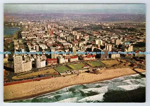 D338638 Luftaufnahme von Durban. Kunstverlag. Artco