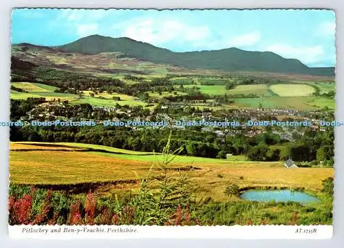 D338647 Perthshire. Pitlochry und Beny Crackie. Valentine