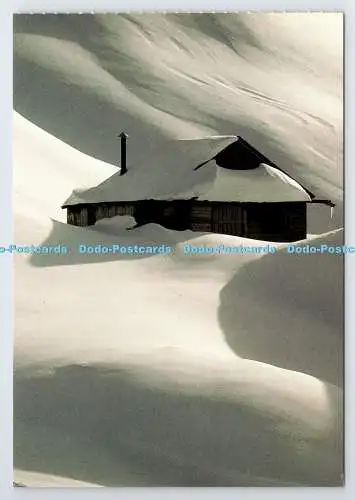 D338648 Skihütte. Postkartenverlag Bergtraume. J. Berg. Marco Schneiders