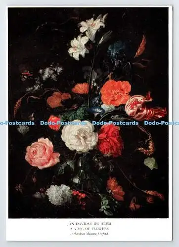 D336728 Oxford. Ashmolean Museum. Eine Vase mit Blumen. Jan Davidsz De Heem. The Me