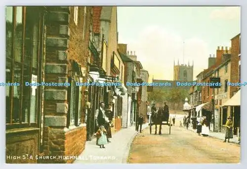 D336741 Hucknall Torkard. Hohe Hl. und Kirche. Nottinghamshire County Council