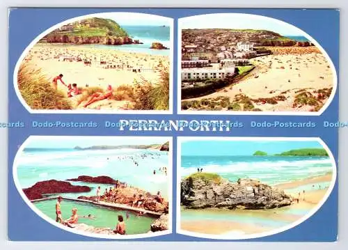 D336745 Perranporth. John Hinde. Multi View