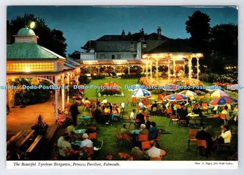 D338669 Falmouth. Prinzessinnenpavillon. Der wunderschöne Tiroler Biergarten. John Hin