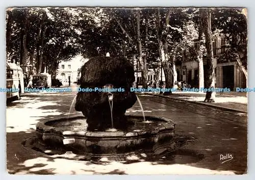 D336747 Aix en Provence. Le Cours Mirabeau. La Fontaine Chaude. Rella. C.O.I.