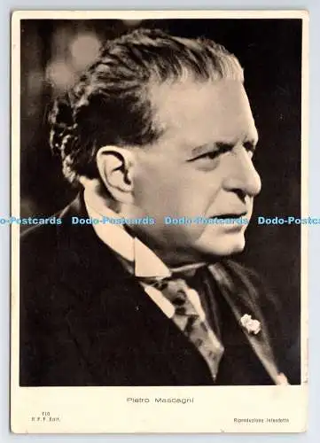 D338675 Pietro Mascagni. B. F. F. Casa Editr. Ballerini und Fratini