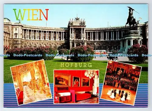 D338682 Wien. Hofburg. Farbe Rau. Multi View