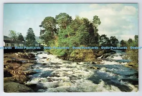 D336759 Killin. Perthshire. Falls of Dochart. W. S. Thomas. Edinburgh