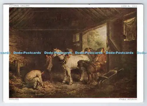 D336799 Nationalgalerie. Stabiler Innenraum. Morland. Waterlow
