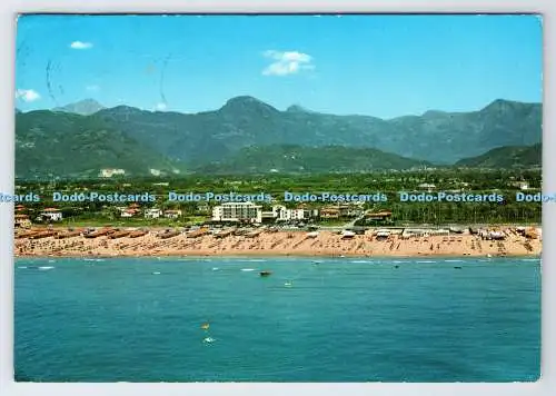 D338774 Lido di Camaiore. Aus dem Flugzeug. Gesamtansicht. Ve. Vi. Vi