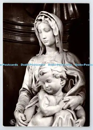 D336846 Brügge. Kirche Unserer Lieben Frau. Madonna. Michelangelo. Ern. Nels Thill. RP