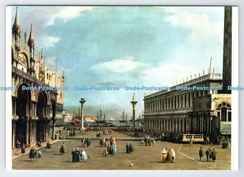 D338784 Venezia. Piazzetta S.Marco. Galeria Nazionale Roma. Ardo. P. Marzari