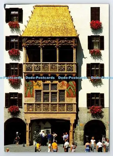 D33886 Innsbruck. Tirol. Österreich. Das goldene Dach. KTV. Tirol Kunstverlag Chizz