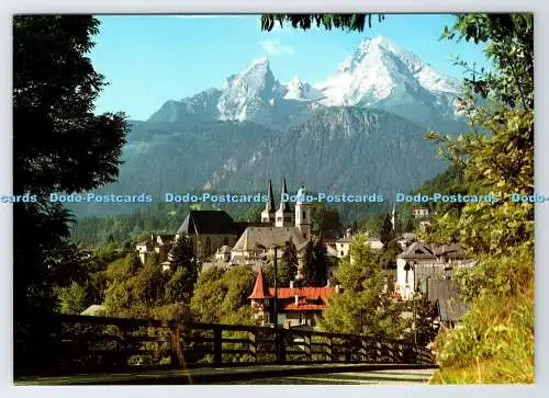 D33859 Berchtesgaden Mit Watzmann. F. G. Zeitz