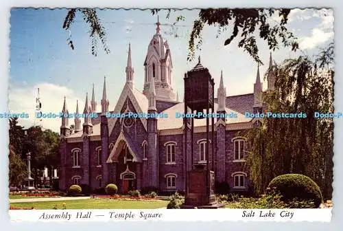 D336925 Salt Lake City. Montagehalle. Bügel quadratisch. George Mc. Plastichrom. C