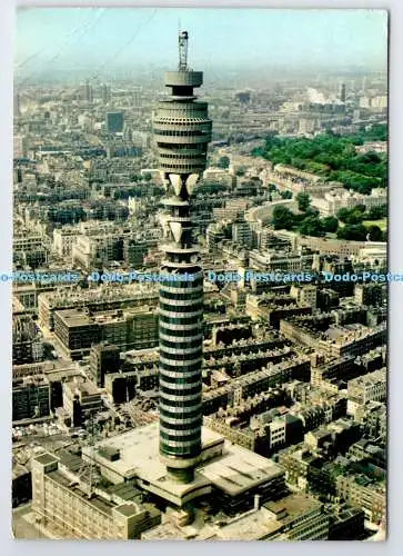 D338863 London. Der Postturm. Aus der Luft. J. Arthur Dixon. Newport. Ich