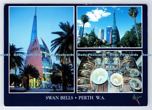 D338878 Perth. WA. Schwanenglocken. Fotokarten Australien. Multi View