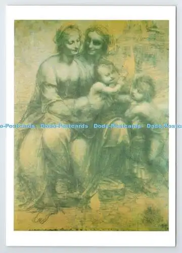 D336956 The National Gallery. Cartoon. Die Jungfrau und das Kind mit der heiligen Anna und