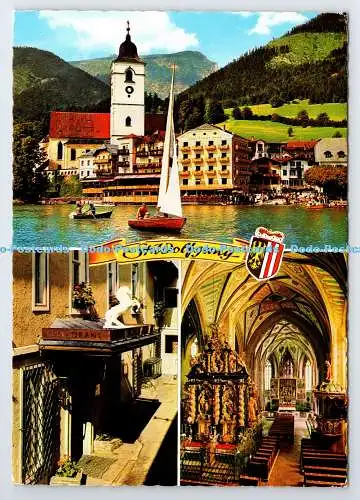D336978 St. Wolfgang. Hotel Weisses Rosl. Gemütlich. 1971. Multi View