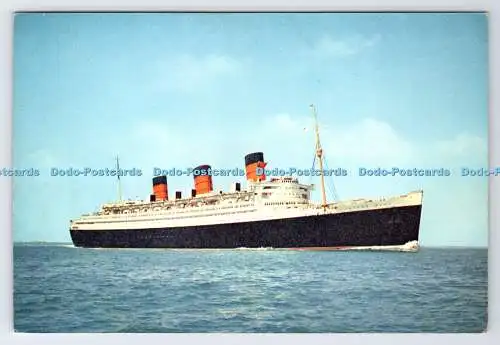 D338919 R.M.S. Queen Mary. Cunard Line. J. Arthur Dixon. Newport. I.W. Englan