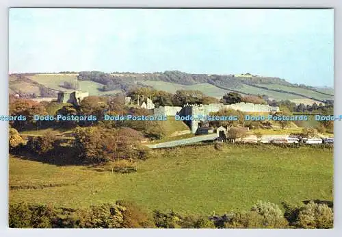 D336989 Isle of Wight. Carisbrooke Castle. J. Arthur Dixon. Newport. I.W. Engla