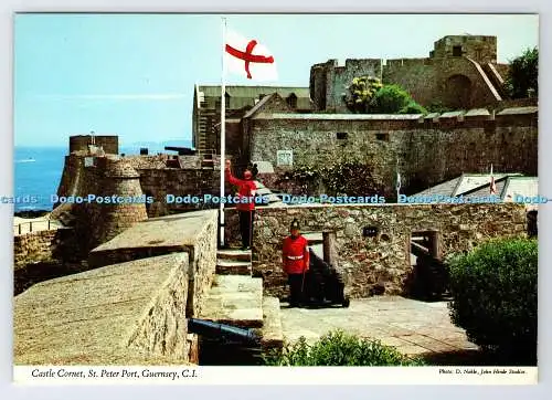 D338933 C.I. Guernsey. Castle Cornet. St. Peter Ports. John Hinde. D. Edel