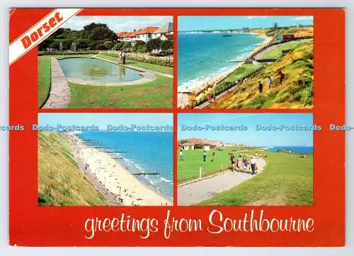 D337041 Dorset. Grüße aus Southbourne. John Hinde. Multi View