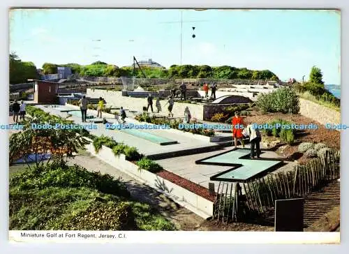 D338985 C.I. Trikot. Minigolf in Fort Regent. E. T. W. Dennis. Scarboroug