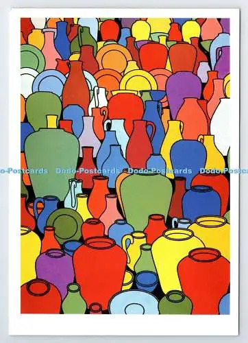 D337048 Tate Gallery. Keramik. Patrick Caulfield. Mrs. H. K. Morton Durch die