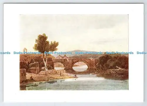 D337051 The British Museum. Northumberland. Morpeth Bridge. Thomas Girtin. Henry