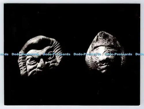 D337053 Fishbourne Roman Palace. Ornamente aus Terrakotta und Bronze. David Baker. C