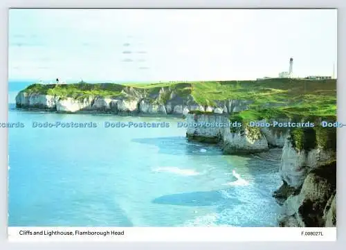 D338999 Klippen und Leuchtturm. Flamborough Head. E. T. W. Dennis. Scarborough
