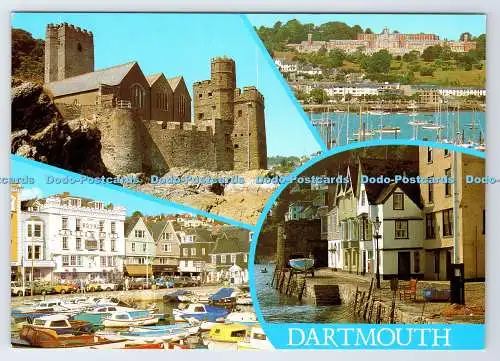 D339001 Dartmouth. Der Bootsschwimmer. Bayard Cove. J. Salmon. Sevenoaks. Kent. Mult