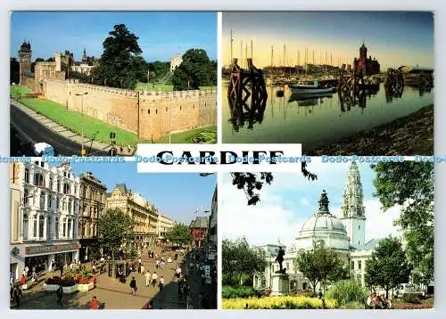 D339004 Cardiff. South Glamorgan. John Hinde. Multi View