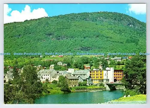 D339013 Norwegen. Hotel Jarl. Voss. Normann
