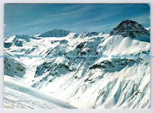 D337071 Les Alpes. Val D Isere. Savoie. Aiguille du Charvet et la Sana. Yvon. S.
