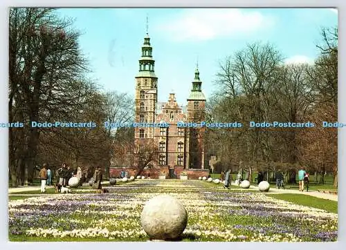 D337073 Kopenhagen. Schloss Rosenborg. Stenders. Farvefoto