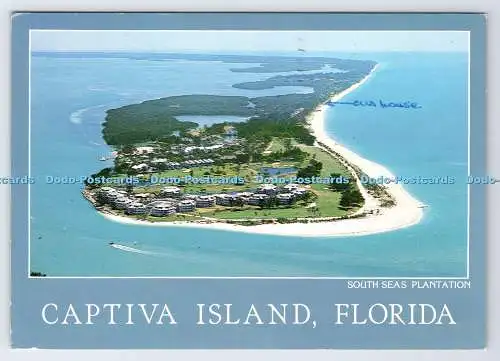 D339020 Florida. Captiva Island. Südseeplantage. John Hinde. Suncoast Pos
